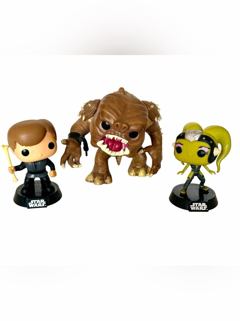 Funko Pop! Star Wars Rancor with Luke Skywalker & Slave Oola 3 Pack